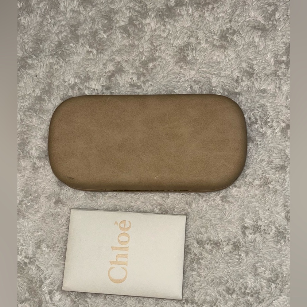 Chloe Tan Accessory Case With Authenticity Card - image 4